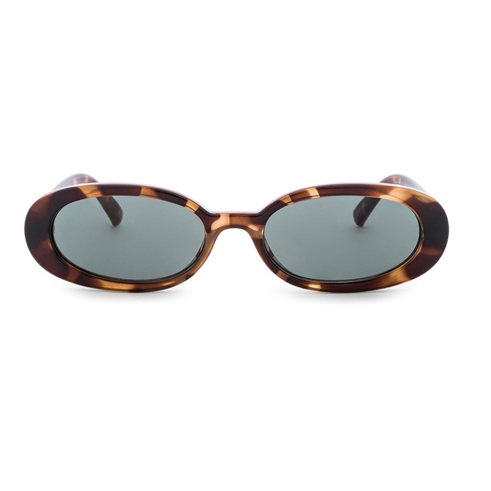 Le specs tortoise out of love sunglasses